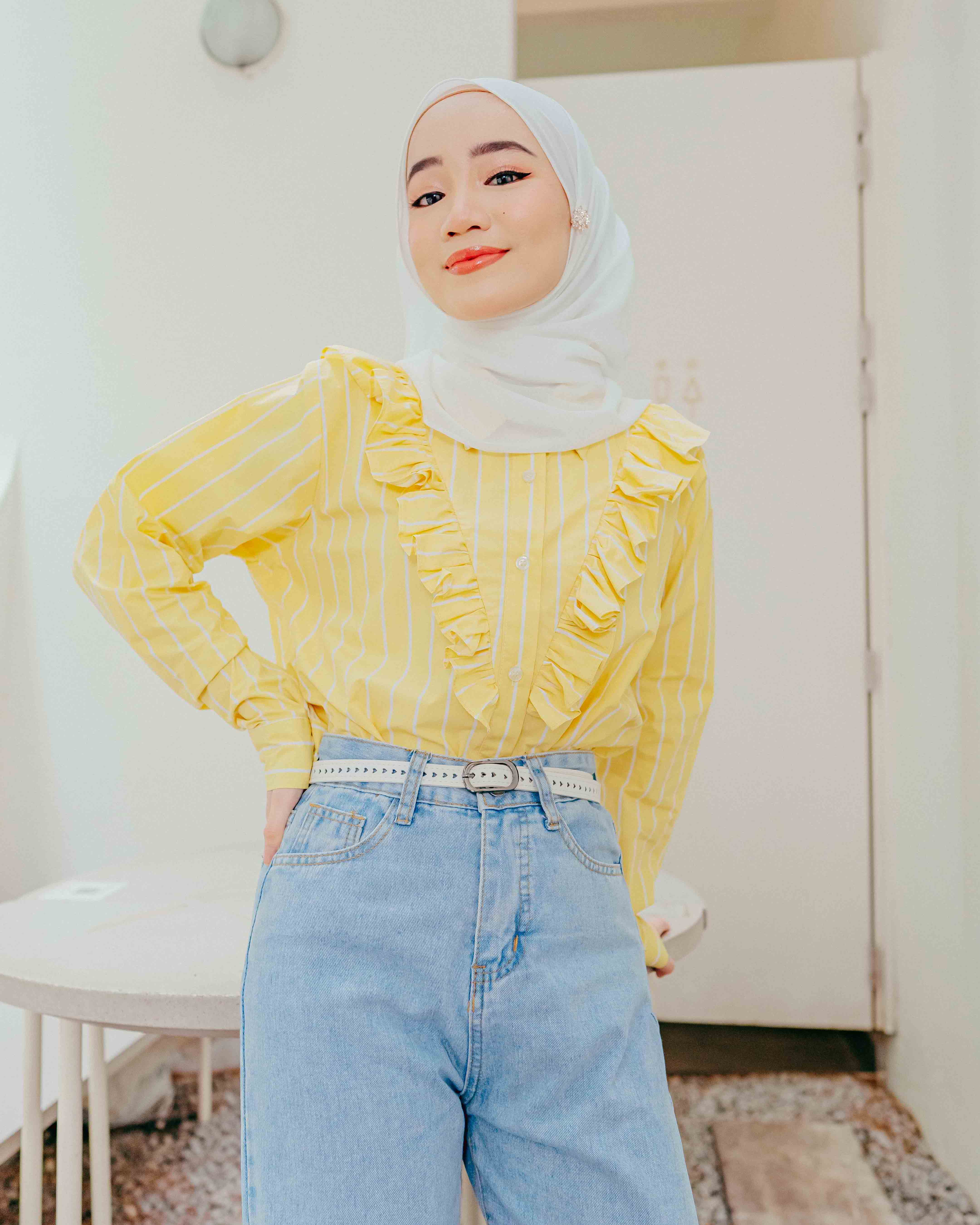 DIARA TOP IN YELLOW